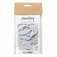 Mini Hobbyset Sieraden Elastische Armband en Oorbel