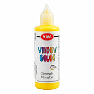 Window Color Sticker en Glasverf - Geel, 90ml