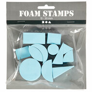 Foam Stempels, 12st.