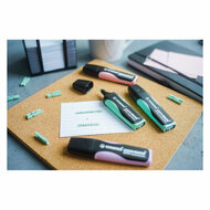 STABILO GREEN BOSS Pastel - Markeerstift - Set Met 4 Stuks