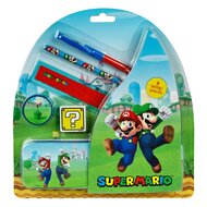 Super Mario Schoolset in Blik, 7dlg.