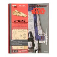 Star Wars A-Wing Deluxe Boek met Houten Bouwmodel