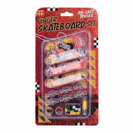 Vingerskateboard Set, 4dlg.