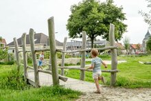 Robinia Parkbrug voor openbaar gebruik 