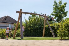 Robinia duoschommel voor openbaar gebruik 220cm