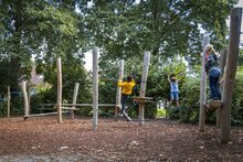 Robinia Speelstructuur voor openbaar gebruik 1800cm x 675cm