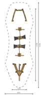 Robinia Viermaster voor openbaar gebruik 1650cm x 350cm