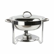 Chafing Dish rond 4.5L per 2