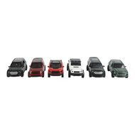 CITY SUV 1:36 Pull Back Functie 6 Assorti