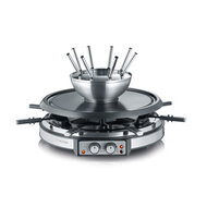 Severin Raclette Fondue &amp; Gourmet combinatie 8-persoons RG 2348