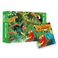 Boek en Puzzel - De Amazone