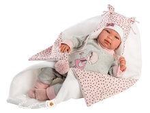 Llorens pop Tina met deken - 44cm