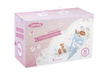 Llorens kledingset en accessoires Ice blauw voor poppen van 35 cm