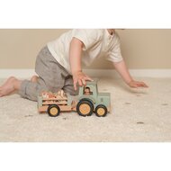 Little Dutch Little Farm Tractor Met Trailer FSC