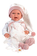 Llorens Pop Mimi Sonrisas Capazo Cig&uuml;e&ntilde;a Rosa 42 Cm