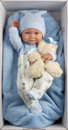 Llorens Pop Nico Met kussen en teddy 40cm