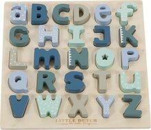 Little Dutch Letter Puzzel Blauw