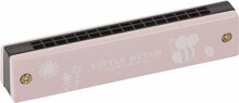 Little Dutch Mondharmonica Roze