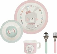 Little Dutch Melamine Set Roze 5 dlg