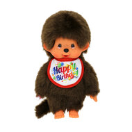 Monchhichi Jongen Happy Birthday (20cm)