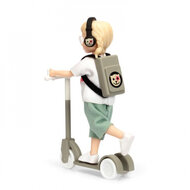 Lundby Set - Speelfiguur Kind Met Kickbike