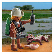 Playmobil Specials Onderzoeker met Jonge Kaaiman - 71168