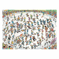 Jan van Haasteren Legpuzzel - Skateboarden in de Bowl, 2000st.