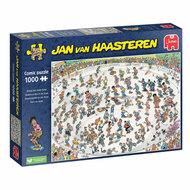 Jan van Haasteren Legpuzzel - Skateboarden in de Bowl, 1000st.