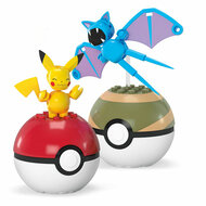 Mega Construx Pok&eacute;mon Pikachu &amp; Zubat Bouwset, 40dlg.