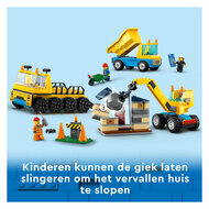 LEGO City 60391 Kiepwagen, Bouwtruck&nbsp;en Sloopkraan