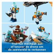 LEGO City 60379 Duikboot Voor Diepzeeonderzoek