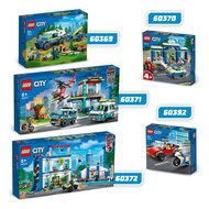 LEGO City 60370 Achtervolging Politiebureau