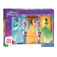 Clementoni Legpuzzel Super Color Disney Prinses, 104st.