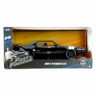 Jada Die-Cast Fast &amp; Furious FF8 1972 Plymouth GTX Raceauto 1:24