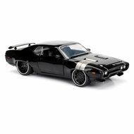 Jada Die-Cast Fast &amp; Furious FF8 1972 Plymouth GTX Raceauto 1:24