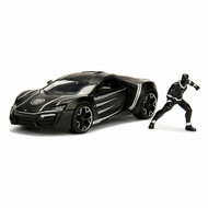 Jada Die-Cast Avengers Black Panther met Auto 1:24