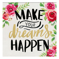 CreArt Schilderen op Nummer - Make Your Dreams Happen