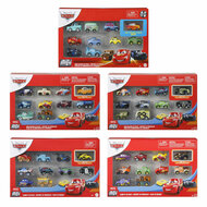 Disney Pixar Cars Mini Racers Voertuigen, 10st.