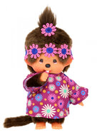 Monchhichi Meisje Flower Power (20cm)