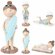 Kids Polystone Beach 20cm 4ass