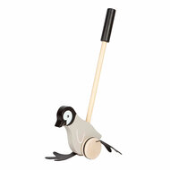 Small Foot - Houten Duwfiguur Penguin