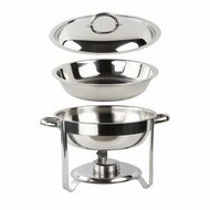 Chafing Dish rond 4.5L per 2