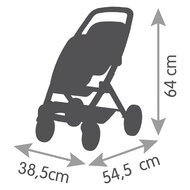 Smoby Maxi-Cosi Poppenwagen Sage voor 2 Poppen