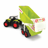 Dickie Claas Tractor met Kieptrailer