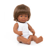 MINILAND POP ABORIGINAL JONGEN MET ONDERGOED 38CM