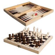 Clown Games 3-In-1 Spellendoos Hout