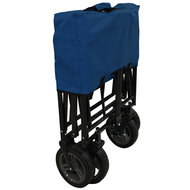 Outdoor Bolderwagen Blauw/grijs