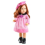 Paola Reina Pop Soy Tu Becky Roze/Geruit (42Cm)