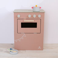 Micki Houten speelkeuken (roze)