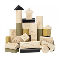 Micki Premium houten blokken (40 stuks)